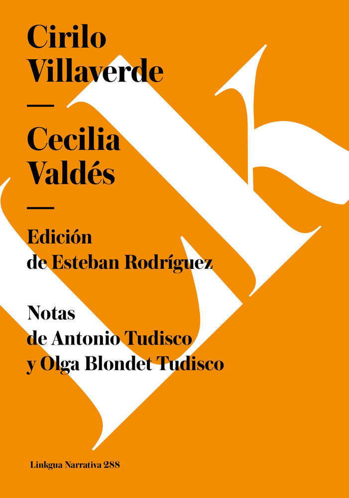 CECILIA VALDES, de Villaverde, Cirilo | portada del libro