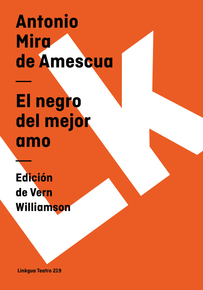 NEGRO DEL MEJOR AMO, EL, de Mira de Amescua, Antonio | portada del libro