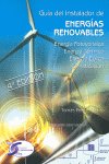 GUIA DEL INSTALADOR ENERGIAS RENOVABLES 4ªED, de PERALES BENITO | portada del libro