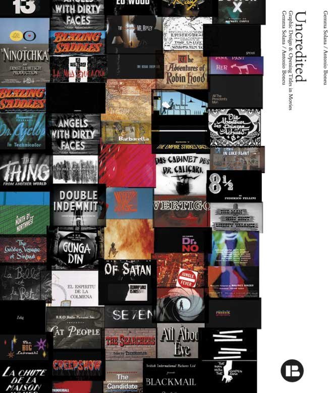 UNCREDITED, GRAPHIC DESIGN & OPENING TITLES IN MOVIES **** EDICION EN INGLES ****, de SOLANA#BONEAU | portada del libro