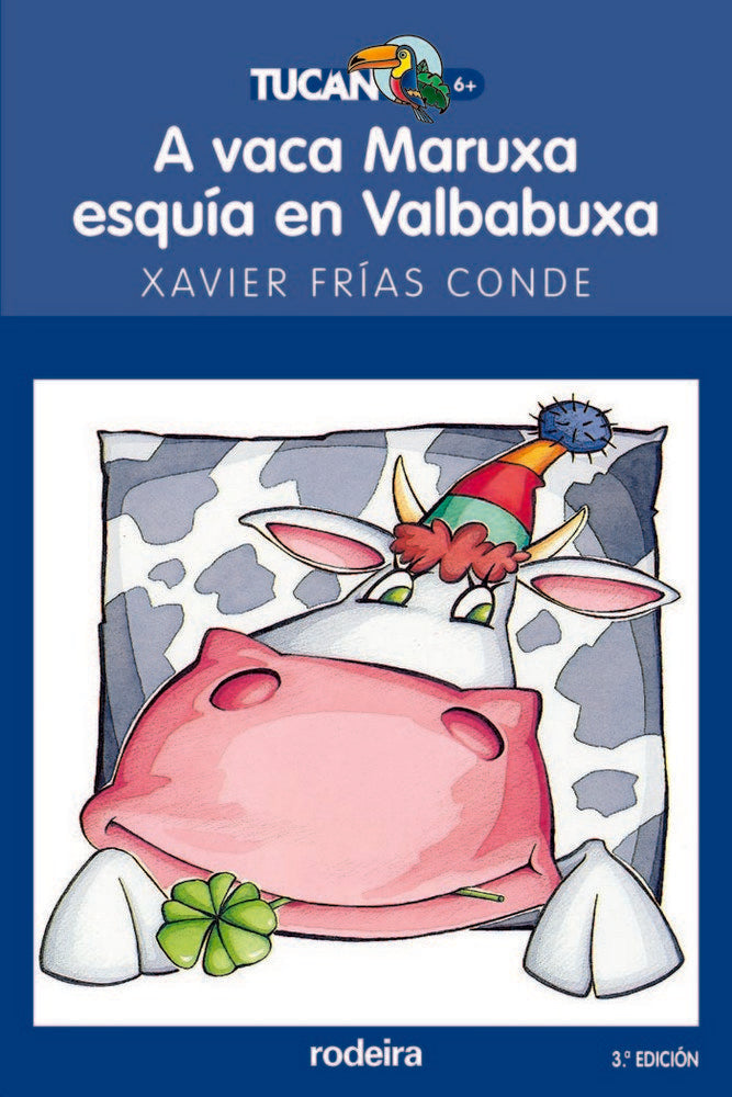 A vaca Maruxa esquia en Valbabuxa, de XAVIER FRÍAS CONDE | portada del libro