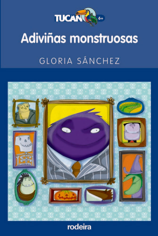 Adiviñas monstruosas, de GLORIA SÁNCHEZ GARCÍA | portada del libro