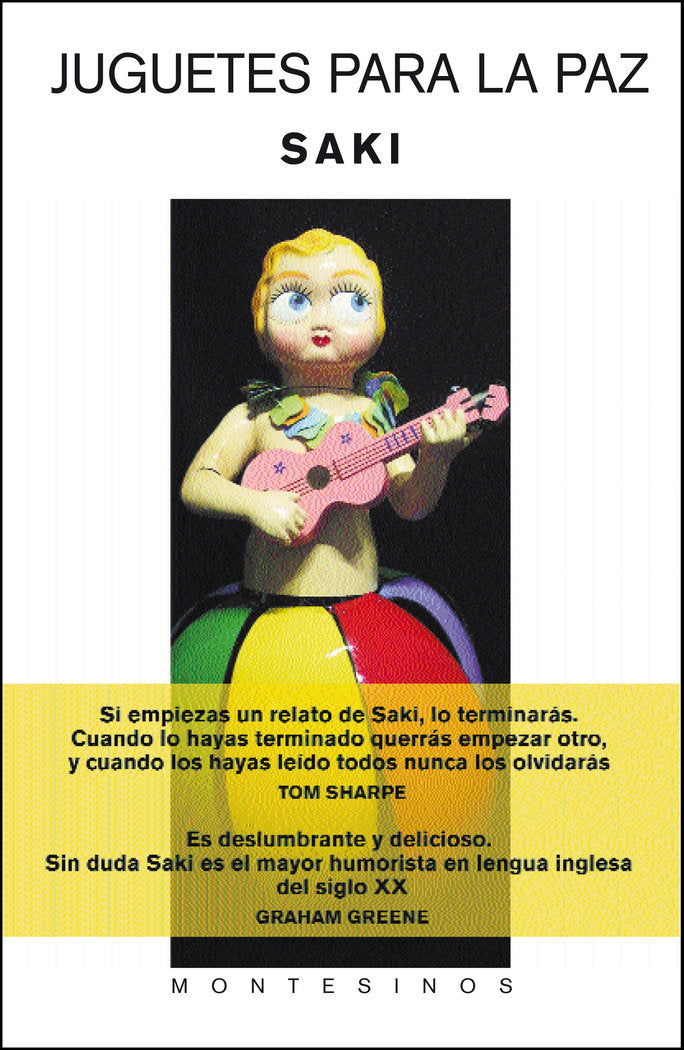 Juguetes para la paz, de Saki | portada del libro