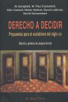 Derecho a decidir, de Varios autores | portada del libro
