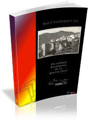 Els soldats besaluencs a la guerra civil, de Guillamet i Jou, Martí | portada del libro