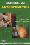 MANUAL DE ANTROPOMETRIA, de GARRIDO CHAMORRO | portada del libro