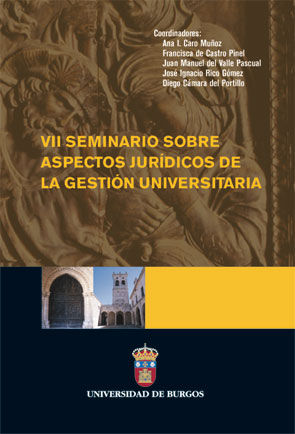 VII Seminario sobre aspectos jurídicos de la Gestión Universitaria, de Varios autores | portada del libro