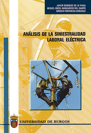 Análisis de la siniestralidad laboral eléctrica, de Fontaneda González | portada del libro