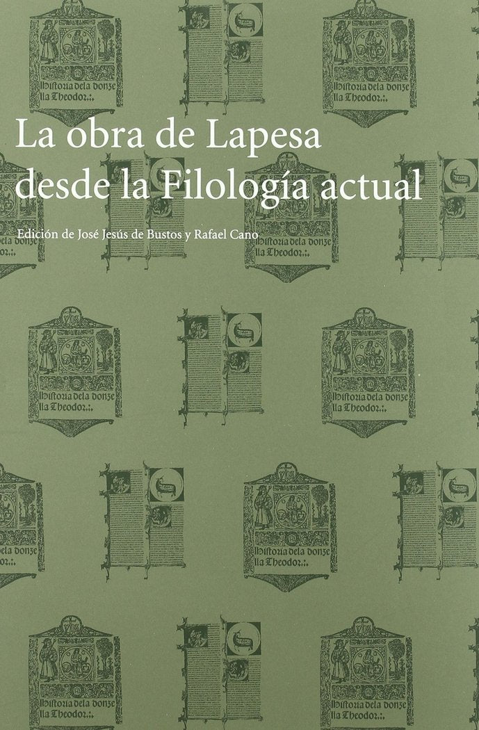 OBRA DE LAPESA DESDE LA FILOLOGIA ACTUAL, LA, de DE BUSTOS#CANO | portada del libro
