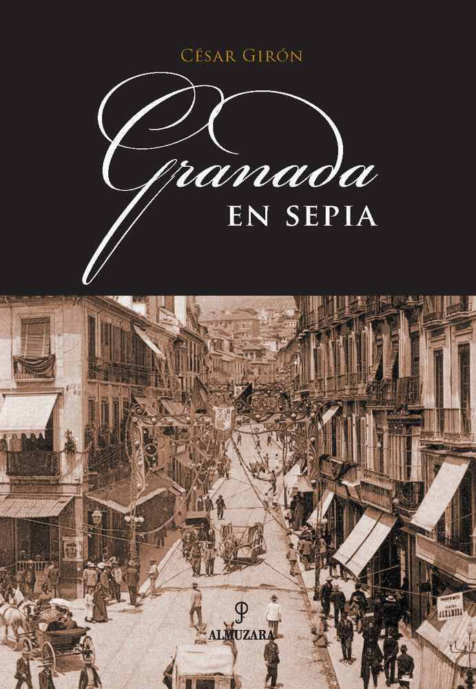 GRANADA EN SEPIA, de Girón López | portada del libro