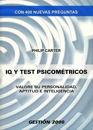 IQ y tests psicométricos, de Carter | portada del libro