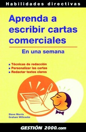 Aprenda a escribir cartas comerciales, de Morris | portada del libro