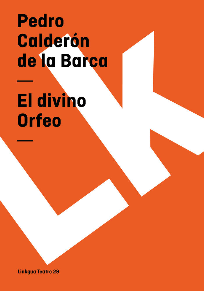 El divino Orfeo, de Calderón de la Barca, Pedro | portada del libro