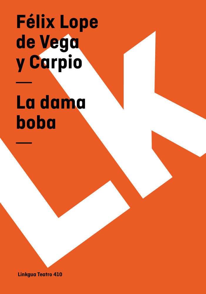 La dama boba, de de Vega, Lope | portada del libro