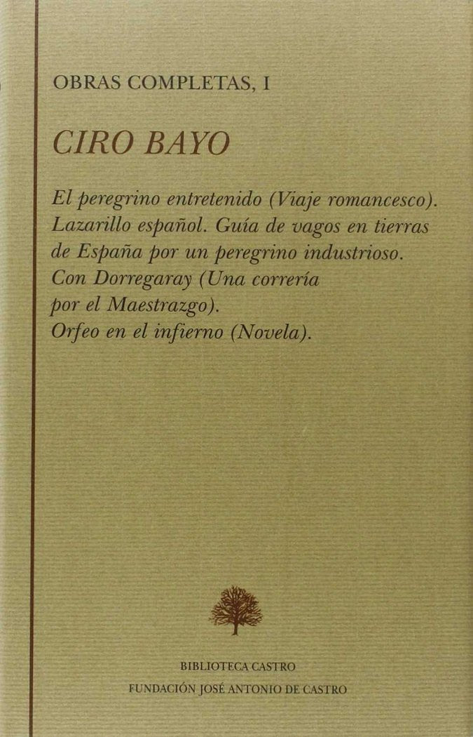 CIRO BAYO (TOMO I), de CIRO BAYO | portada del libro