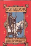 DON QUIXOTE (INGLES)ILUSTRADO POR WALTER CRANE, de CERVANTES | portada del libro