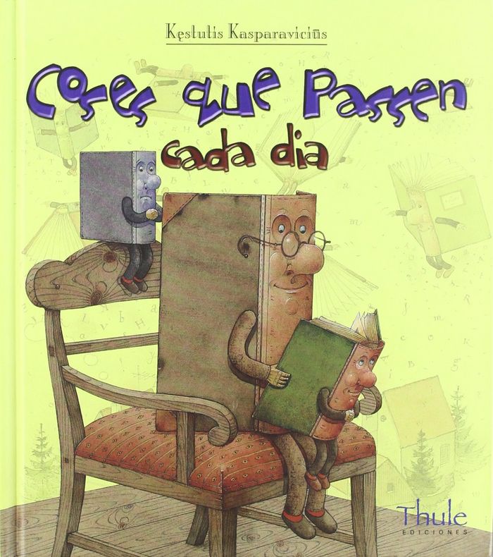 Coses que passen cada dia, de Kasparavicius | portada del libro