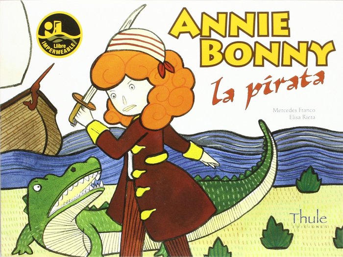 ANNIE BONNY, LA PIRATA, de MERCEDES FRANCO | portada del libro