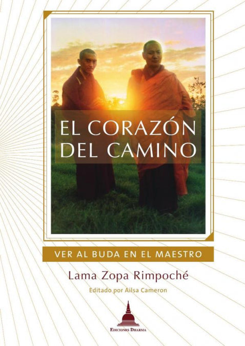 El corazón del camino, de Lama Zopa Rimpoché | portada del libro
