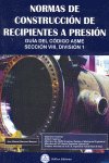 NORMAS DE CONSTRUCCION DE RECIPIENTES A PRESION, de MARTINEZ MASSONI | portada del libro