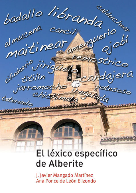 El léxico específico de Alberite, de Mangado Martínez | portada del libro