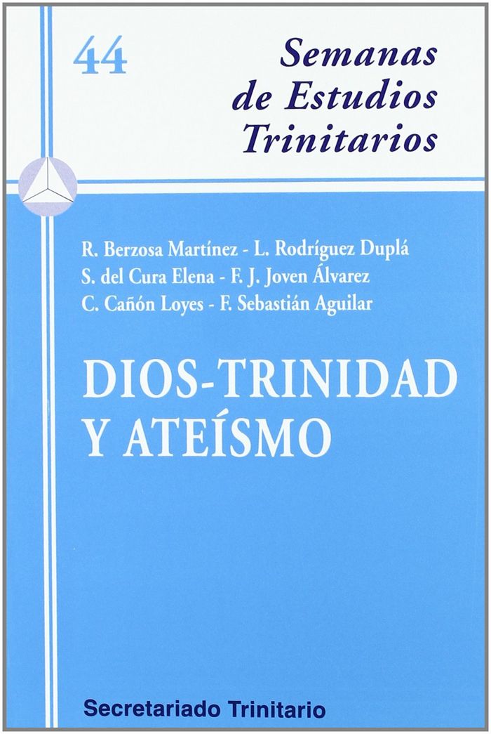 Dios-Trinidad y ateísmo, de Varios autores | portada del libro