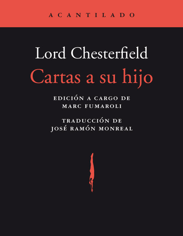 CARTAS A SU HIJO, de Lord Chesterfield | portada del libro