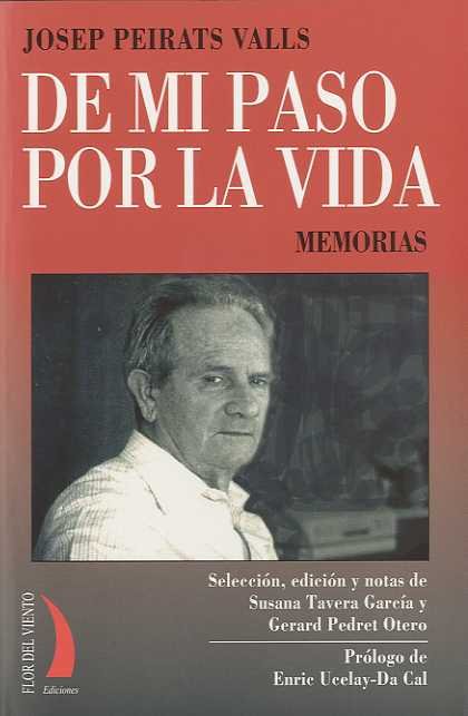 DE MI PASO POR LA VIDA TR-21, de PEIRATS VALLS | portada del libro