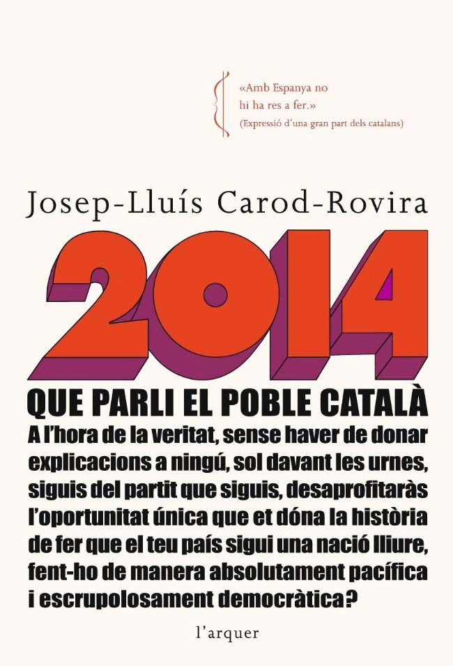 2014, de Carod Rovira | portada del libro