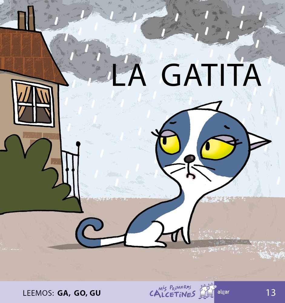 GATITA, LA - LETRA IMPRENTA, de Soler Cobo | portada del libro