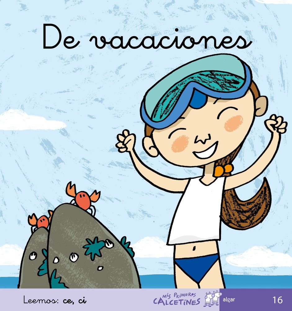 DE VACACIONES - LETRA CURSIVA, de Soler Cobo | portada del libro