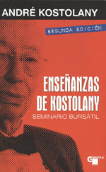 Enseñanzas de Kostolany, de André | portada del libro