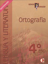 Repasa y aprueba, ortografía, 4 ESO. Libro del profesor, de Sánchez Pérez | portada del libro