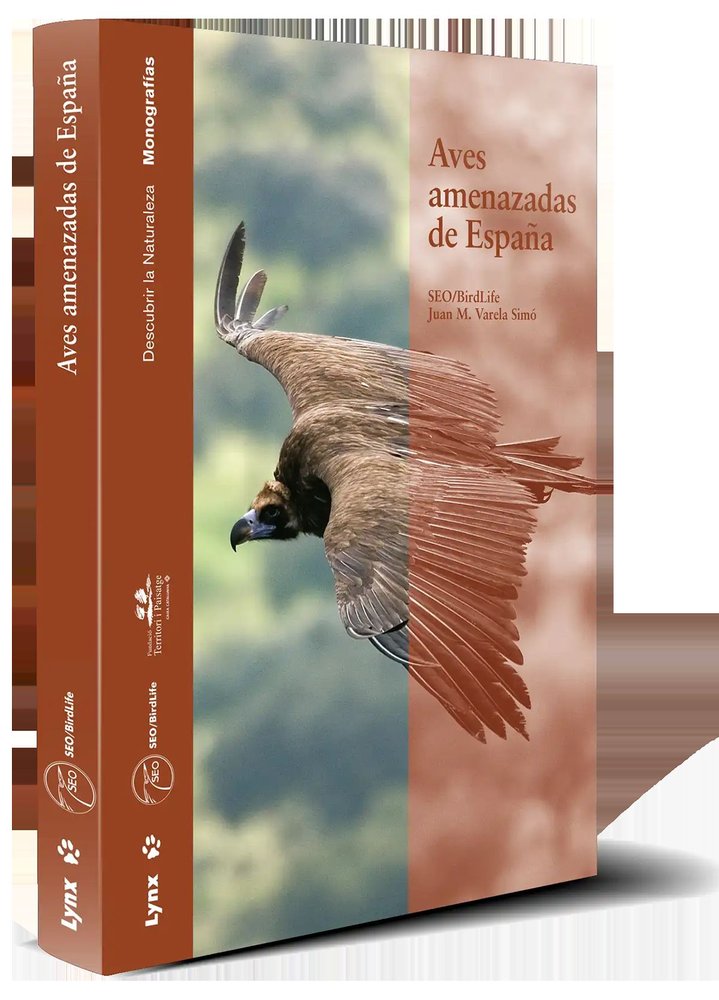 Aves amenazadas de España, de Varela Simó, Juan | portada del libro