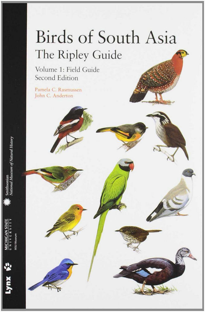 Birds of South Asia: The Ripley Guide (obra completa), de Rasmusen | portada del libro