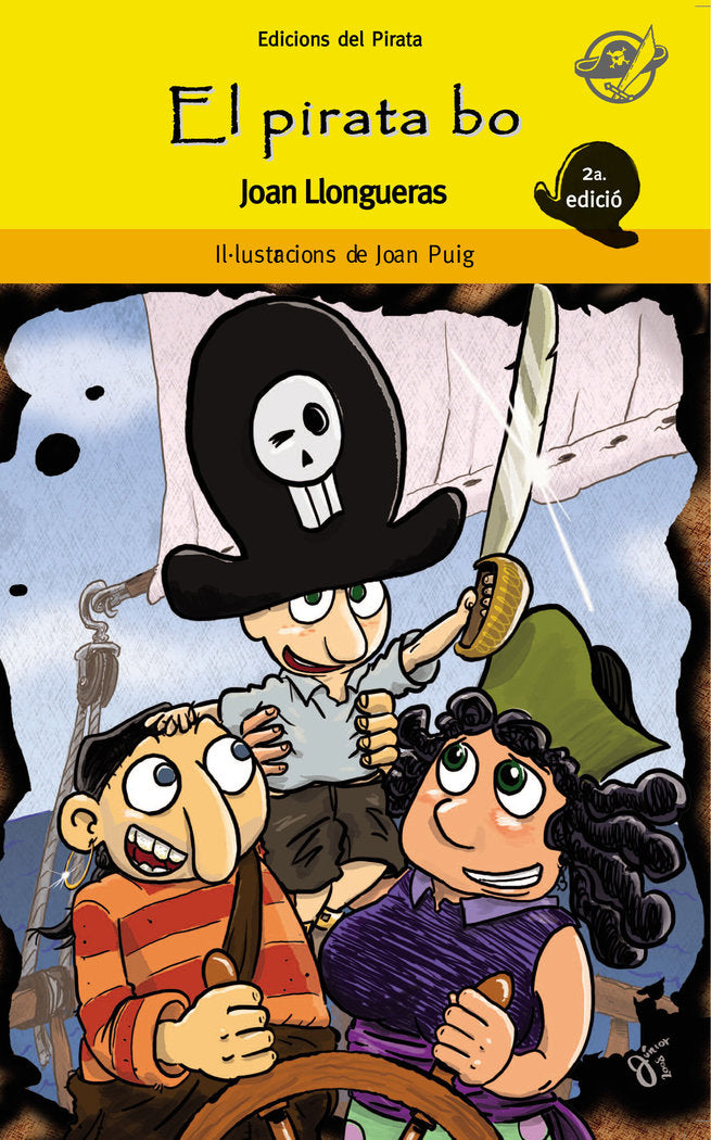 PIRATA BO, EL, de Boluda Llongueras | portada del libro