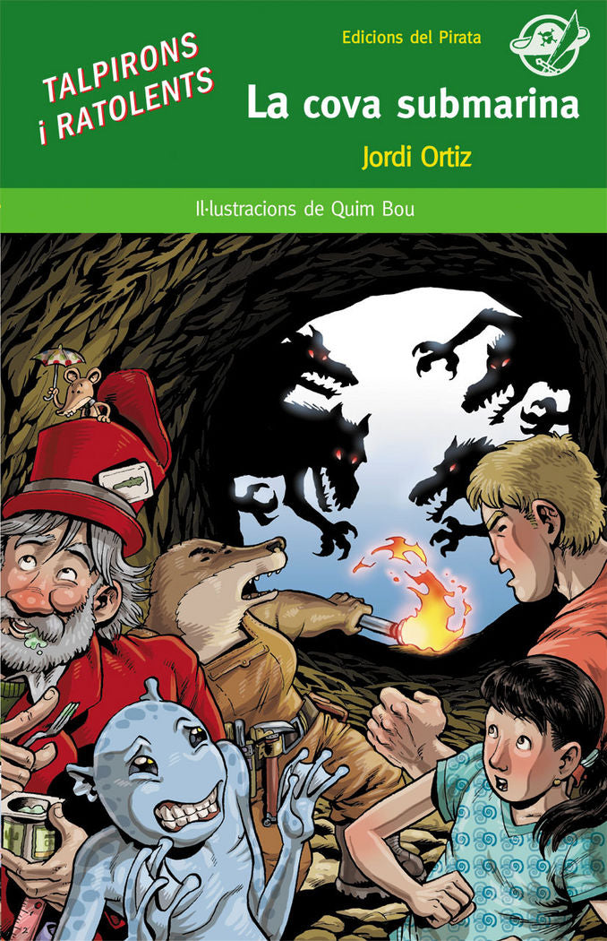 La cova submarina, de Ortiz Casas, Jordi | portada del libro
