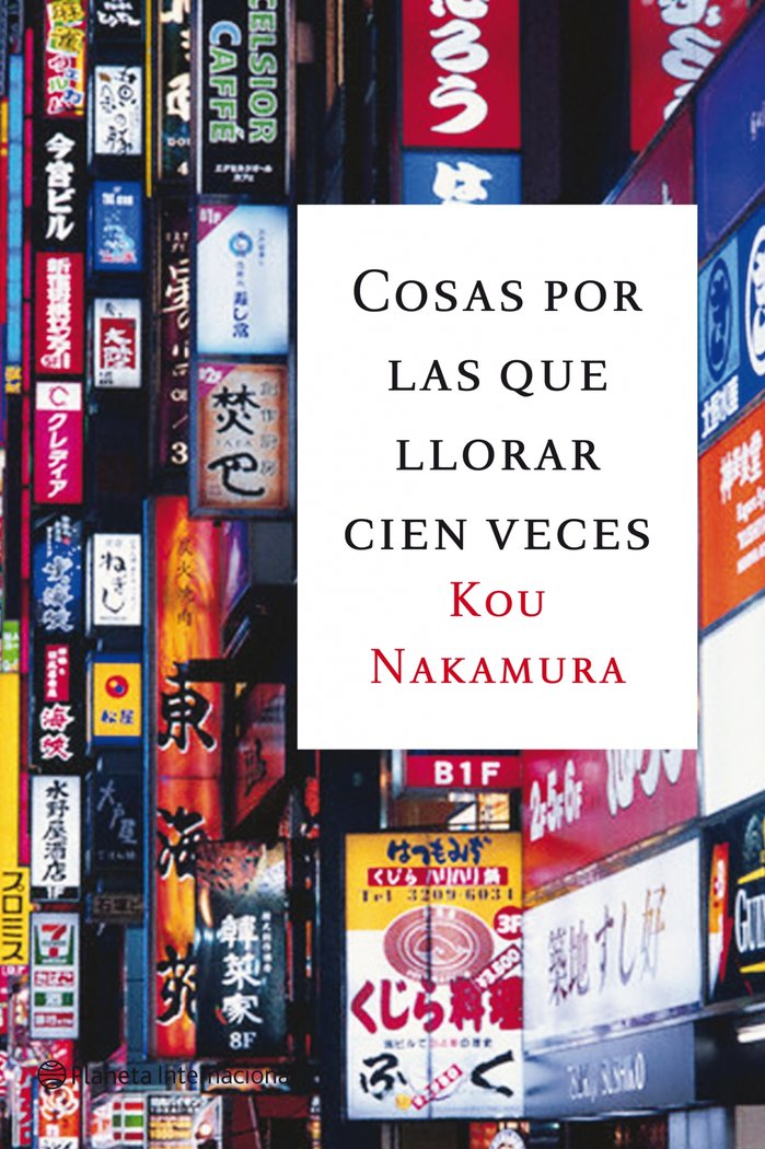 Cosas por las que llorar cien veces, de Nakamura | portada del libro