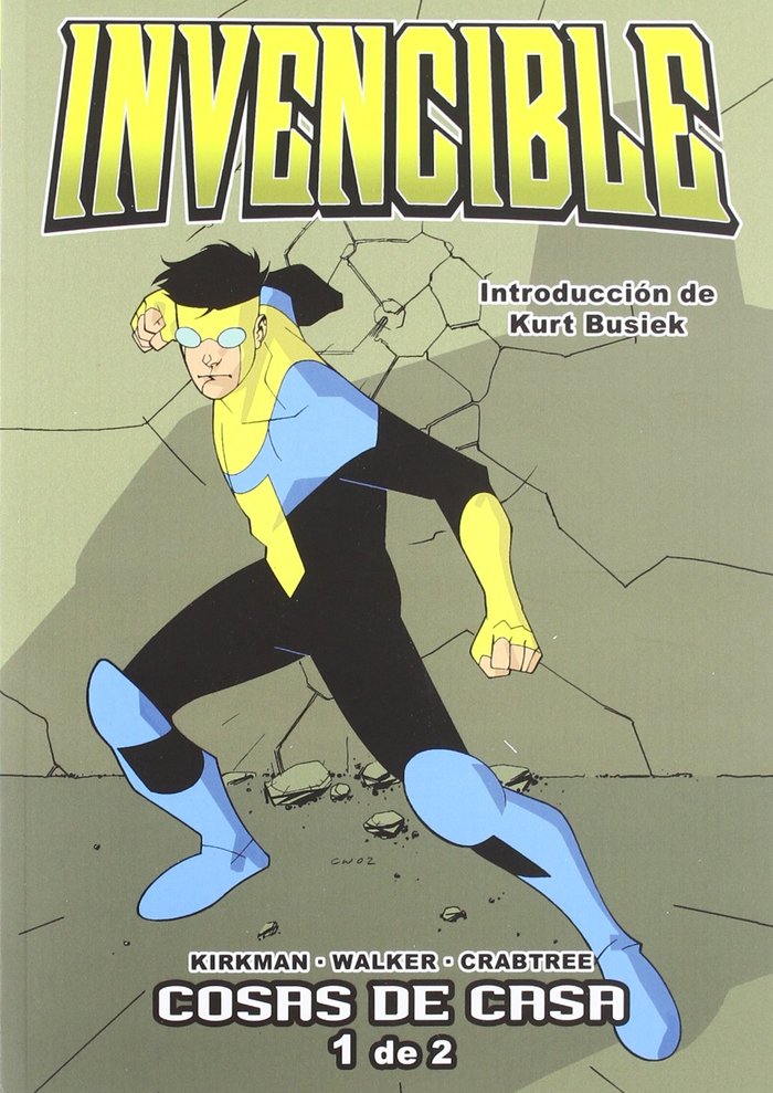 Invencible 1, de Kirkman | portada del libro