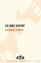 La paz social, de Antonio Doñate | portada del libro