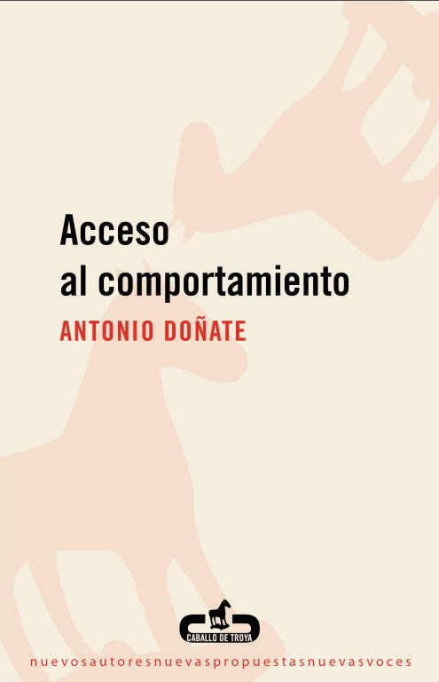 Acceso al comportamiento, de Doñate, Antonio | portada del libro