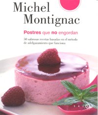 Postres que no engordan, de Montignac | portada del libro