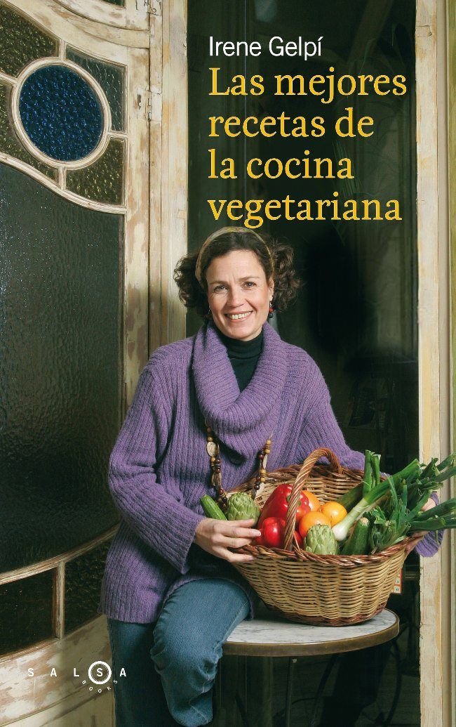 Las mejores recetas de la cocina vegetariana, de Gelpí | portada del libro