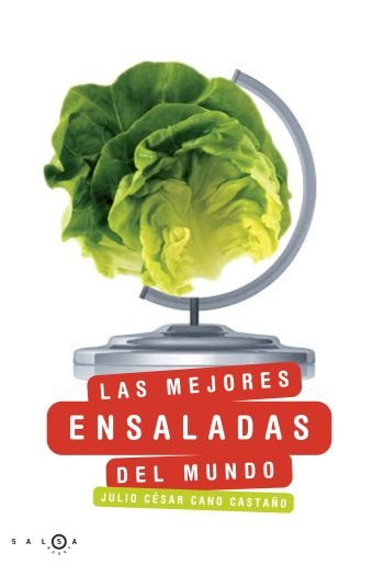 Las mejores ensaladas del mundo, de Cano Castaño | portada del libro