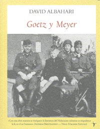 Goetz y Meyer, de Albahari | portada del libro