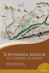 Toponimia Mayor de la Serranía de Ronda, de Martínez Enamorado | portada del libro