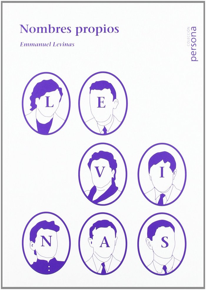 NOMBRES PROPIOS, de LEVINAS, EMMANUEL | portada del libro