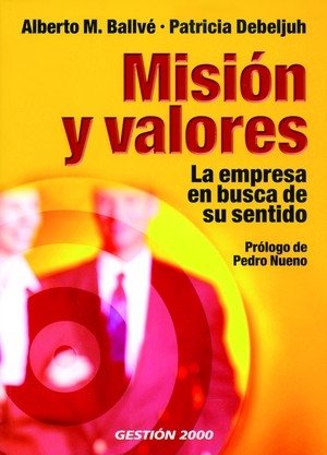 Misión y valores, de Debeljuh | portada del libro