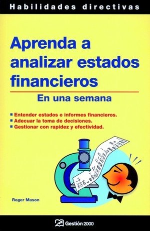 Aprenda a analizar estados financieros, de Mason | portada del libro