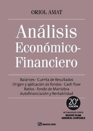 Análisis económico financiero, de Amat, Oriol | portada del libro